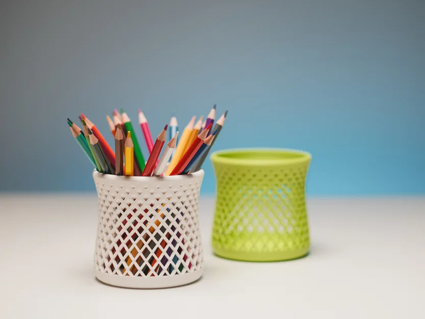 Ống cắm bút (Pencil Holder) dạng lưới hiện đại - Image 4
