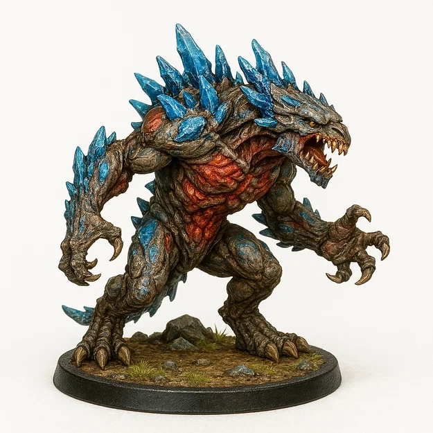 Mô hình Deathclaw in 3D cho board game và D&D - Image 19