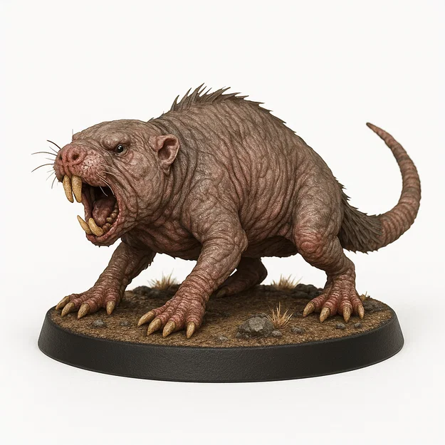 Mô hình Deathclaw in 3D cho board game và D&D - Image 23