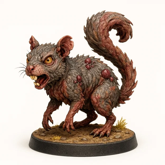 Mô hình Deathclaw in 3D cho board game và D&D - Image 24