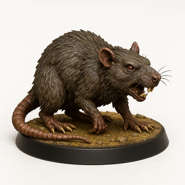 Mô hình Deathclaw in 3D cho board game và D&D - Image 28