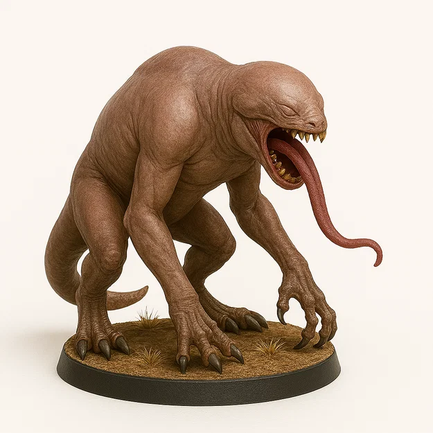 Mô hình Deathclaw in 3D cho board game và D&D - Image 29