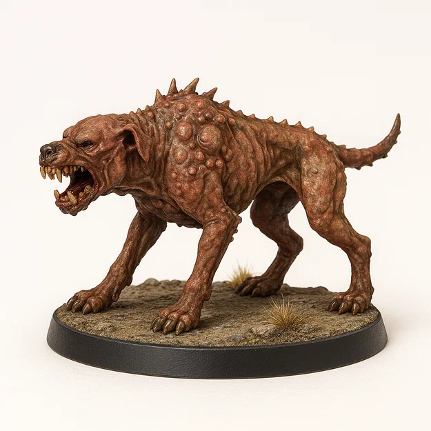 Mô hình Deathclaw in 3D cho board game và D&D - Image 31