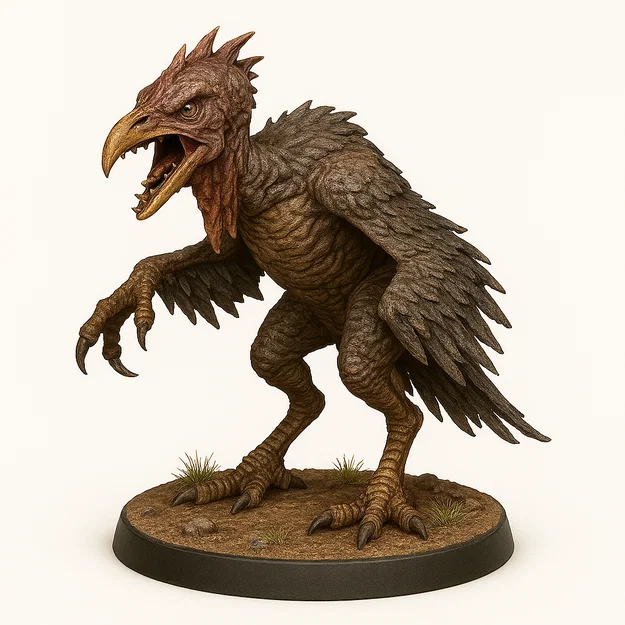 Mô hình Deathclaw in 3D cho board game và D&D - Image 32