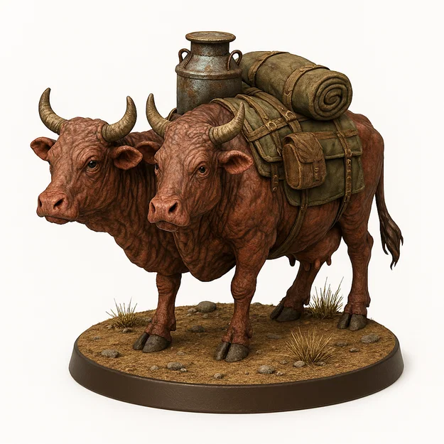 Mô hình Deathclaw in 3D cho board game và D&D - Image 34