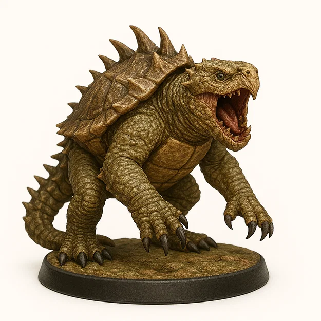 Mô hình Deathclaw in 3D cho board game và D&D - Image 35