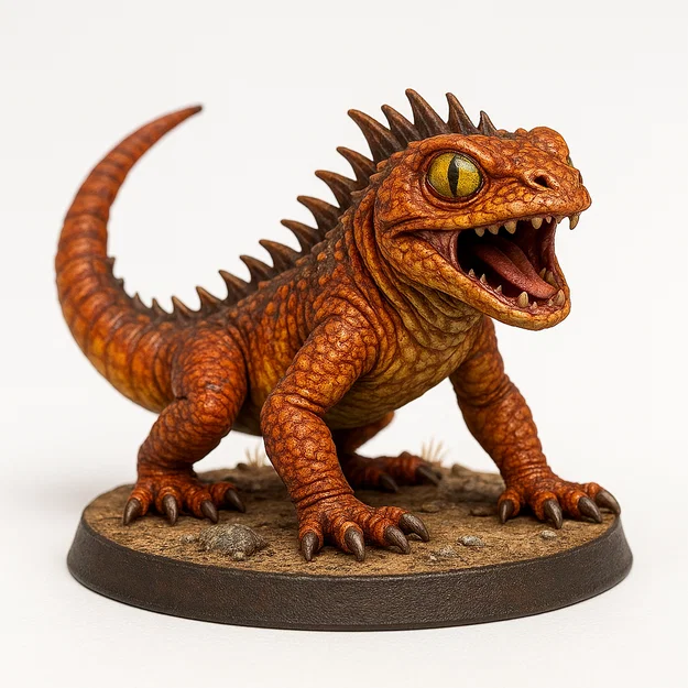 Mô hình Deathclaw in 3D cho board game và D&D - Image 44