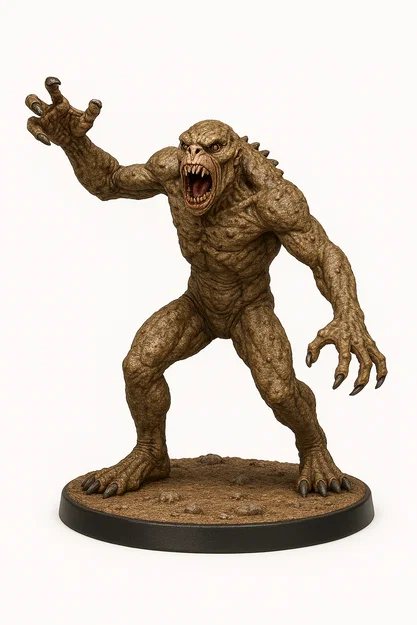 Mô hình Deathclaw in 3D cho board game và D&D - Image 54
