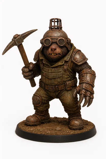 Mô hình Deathclaw in 3D cho board game và D&D - Image 55