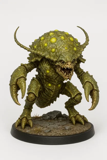 Mô hình Deathclaw in 3D cho board game và D&D - Image 60
