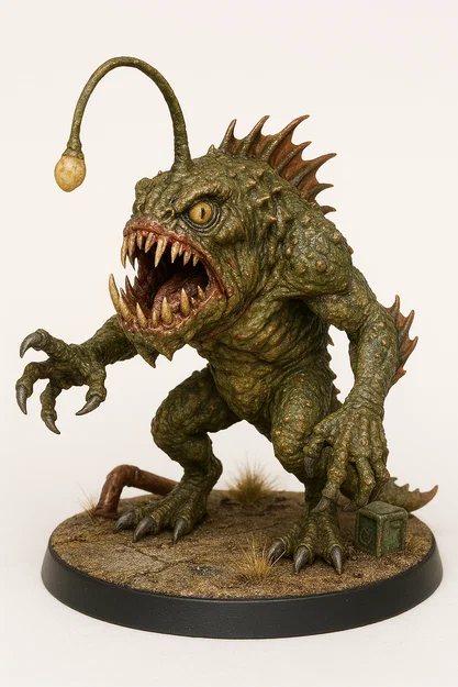 Mô hình Deathclaw in 3D cho board game và D&D - Image 64