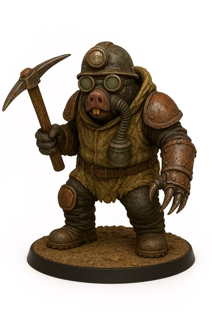 Mô hình Deathclaw in 3D cho board game và D&D - Image 65