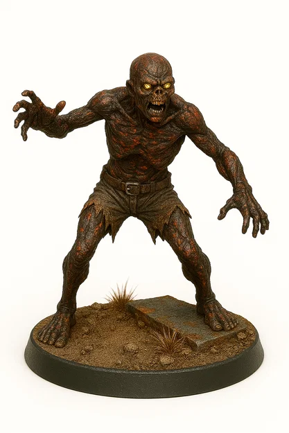 Mô hình Deathclaw in 3D cho board game và D&D - Image 77