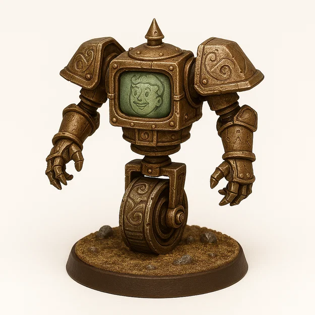 Mô hình Deathclaw in 3D cho board game và D&D - Image 91