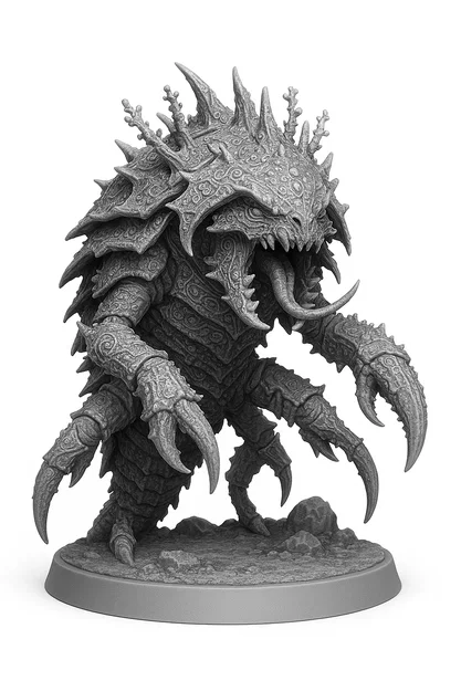 Mô hình Deathclaw in 3D cho board game và D&D - Image 108
