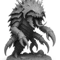 Mô hình Deathclaw in 3D cho board game và D&D - Thumbnail 108