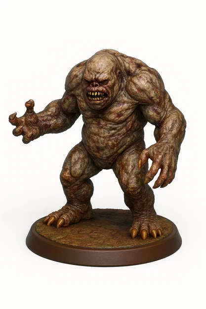 Mô hình Deathclaw in 3D cho board game và D&D - Image 110