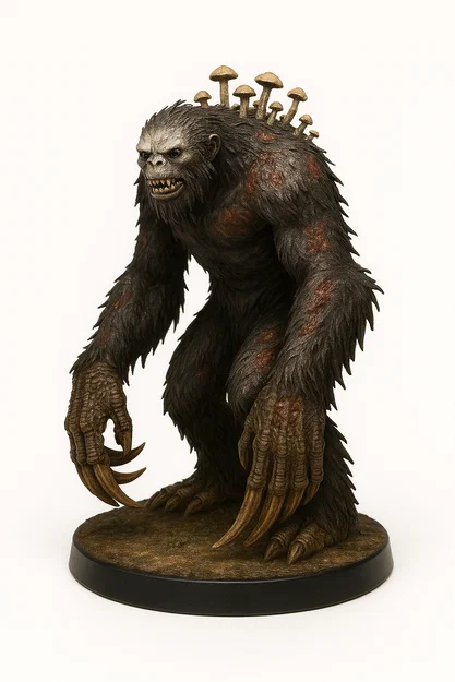 Mô hình Deathclaw in 3D cho board game và D&D - Image 112