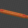 Dụng cụ hỗ trợ in 3D BC-250 Scooper 2 - Thiết kế 2 đầu tiện lợi - Thumbnail 2