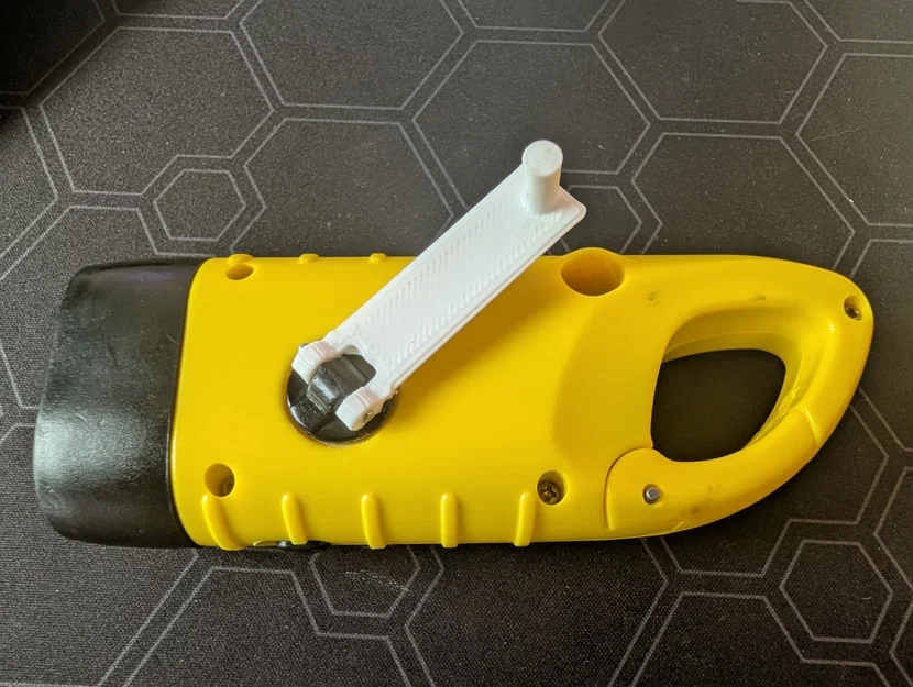 Tay quay thay thế cho đèn pin dynamo (Dynamo Flashlight Crank Handle) - Image 1