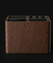Khay Organizer Vân Gỗ - Giỏ Modular Đa Dụng - Image 1