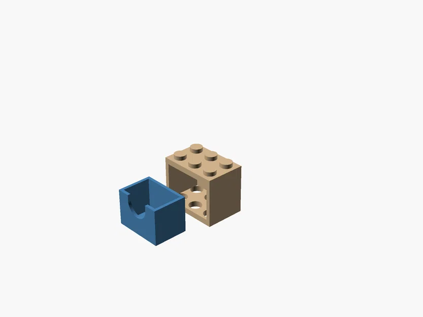Hộp Lưu Trữ Parametric Tương Thích Lego (1×1 đến 5×5) - Image 1