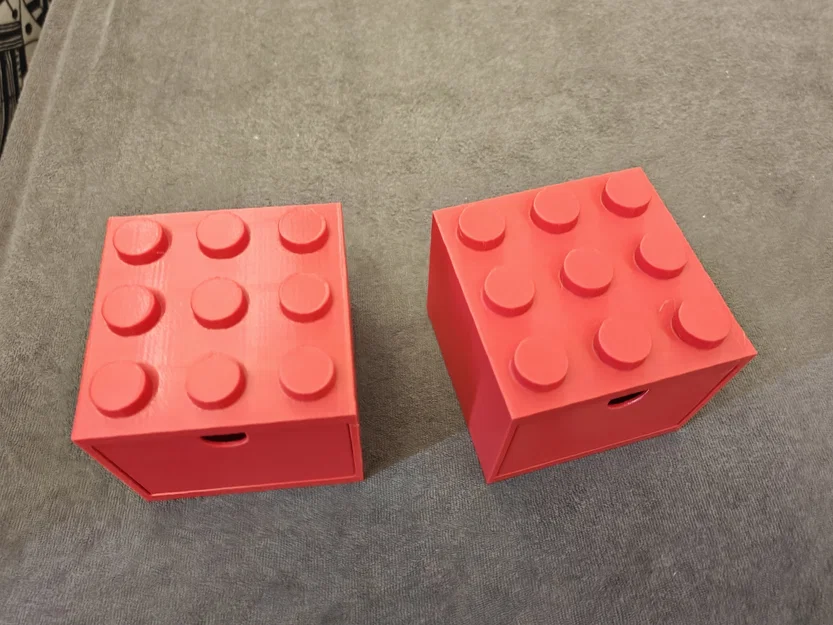 Hộp Lưu Trữ Parametric Tương Thích Lego (1×1 đến 5×5) - Image 7