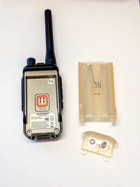 Pin 18650 thay thế cho Baofeng UV-5R Mini (Baofeng UV-5R Mini 18650 Battery) - Image 2