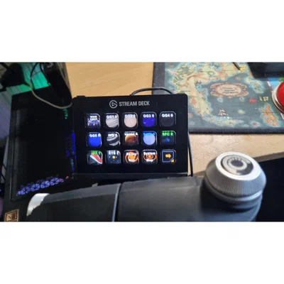 Ngàm gắn Stream Deck cho HOTAS Desk Mount