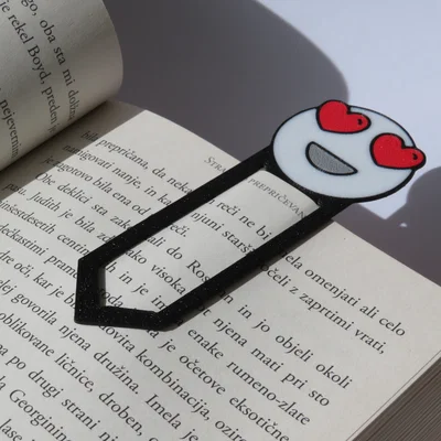 Bookmark Emoji Mắt Trái Tim