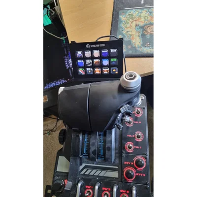 Ngàm gắn Stream Deck cho HOTAS Desk Mount
