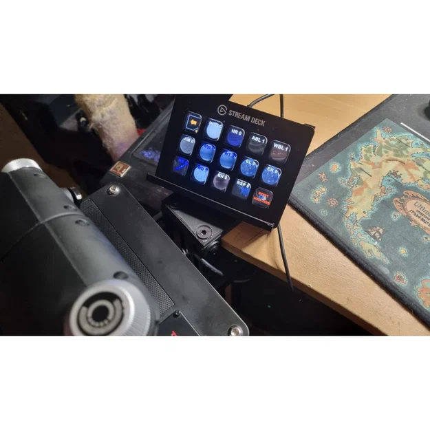 Ngàm gắn Stream Deck cho HOTAS Desk Mount - Image 8
