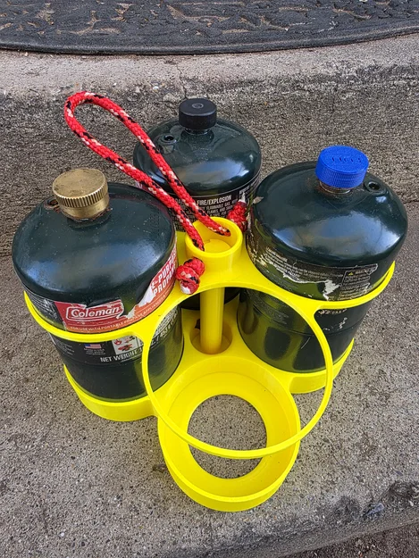 Caddy xách & lưu trữ bình propane 1lb (4 bình) - Image 2