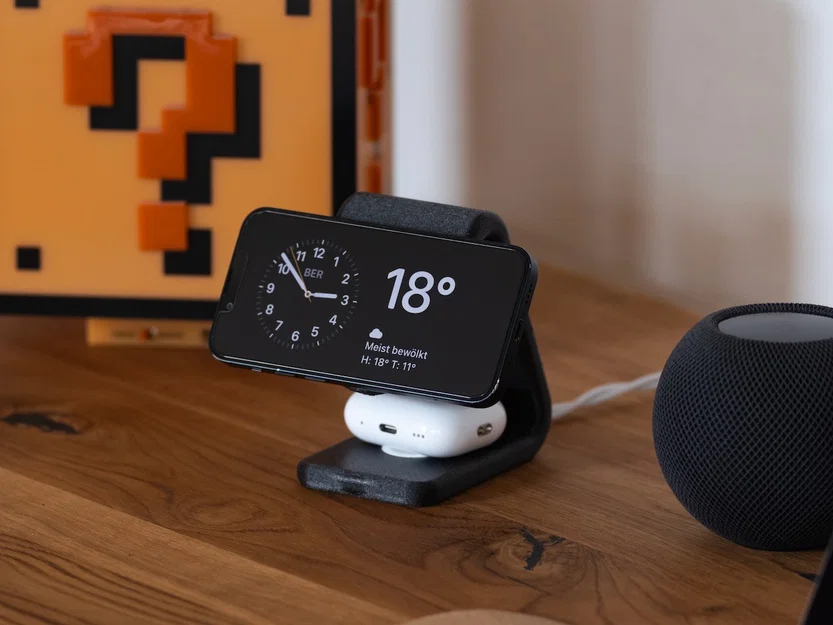 Kệ MagSafe cho iPhone và Apple Watch - Image 1