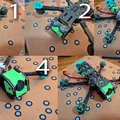 Ngàm gắn camera Caddx Ratel Micro 1500TVL cho Sub250 OasisFly30 (30°) - Thumbnail 2