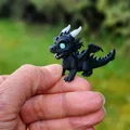 Mô hình rồng mini dễ thương - Đồ chơi in 3D độc đáo - Thumbnail 2