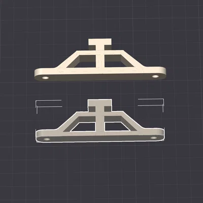 Ngàm gắn rail RMS cho Reefi Uno (Reefi Uno RMS Rail Mount)
