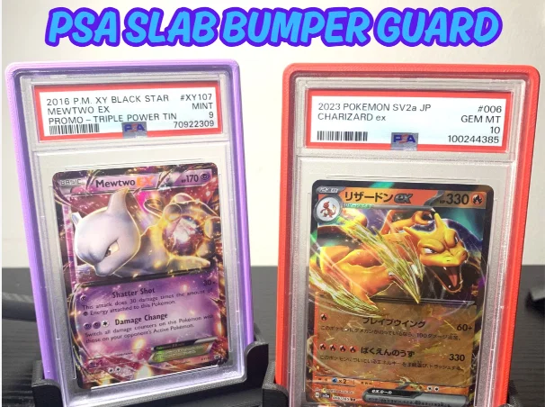 Bumper bảo vệ thẻ PSA Slab - Phụ kiện 3D cho dân sưu tầm - Image 1