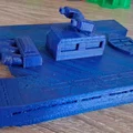 Playset Tàu Sân Bay Không Gian Print-in-Place cho xe/máy bay đồ chơi mini - Thumbnail 3