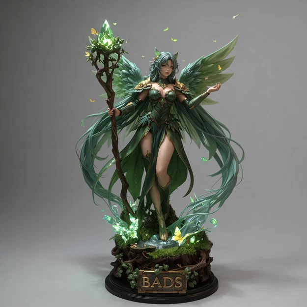Mô hình 3D nàng tiên Fairy 2 - Tuyệt phẩm Fantasy cho Resin in - Image 1