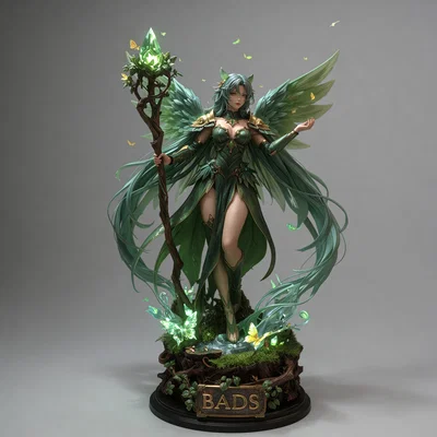 Mô hình 3D nàng tiên Fairy 2 - Tuyệt phẩm Fantasy cho Resin in