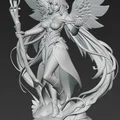 Mô hình 3D nàng tiên Fairy 2 - Tuyệt phẩm Fantasy cho Resin in - Thumbnail 2