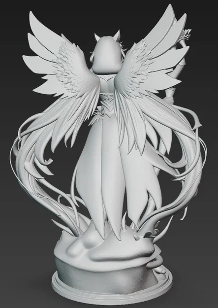 Mô hình 3D nàng tiên Fairy 2 - Tuyệt phẩm Fantasy cho Resin in - Image 3