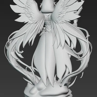 Mô hình 3D nàng tiên Fairy 2 - Tuyệt phẩm Fantasy cho Resin in