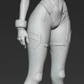 Mô hình 3D Nhân vật nữ chiến binh Sci-Fi (Beautiful Woman 6) - Thumbnail 2