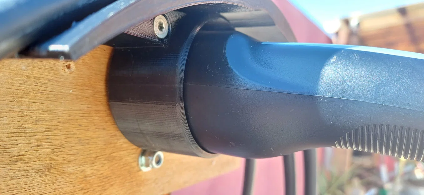 Giá treo tường cho sạc Tesla UMC EU (Support Mural Prise Chargeur Tesla UMC EU) - Image 3