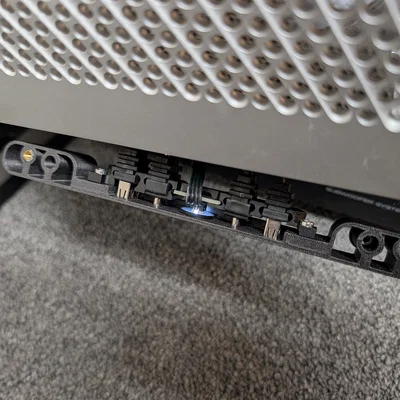 Ngàm Front IO cho Ncase M3 (Ncase M3 Front IO Bracket)