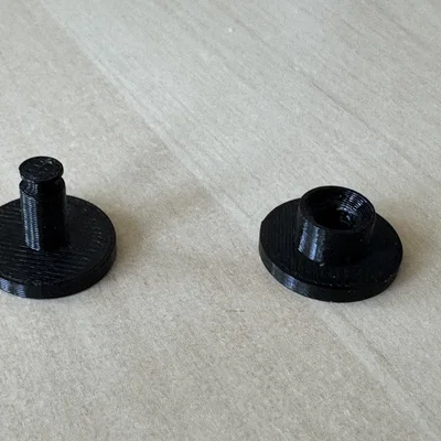 Nút bấm/chốt thay thế cho dây quai dép Crocs (Replacement Snap/Button)