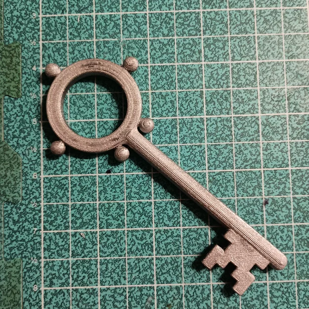 Mô hình chìa khóa 3D giả tưởng Dungeon Key cho D&D và Daggerheart - Image 1