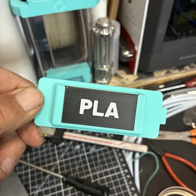 Giá đỡ name tag cho Polydryer Airlock dùng với stacking brackets